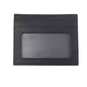Classic Men Black Thin Multicard Wallet